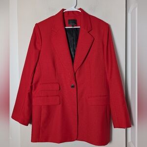 Banana Republic Red Women's Blazer Coat